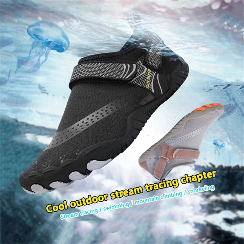 (image for) TENGOO Beach Wading Sandal Quick Dry Non-Slip Breathable Surf Fishing Fitness Water Sports Shoes